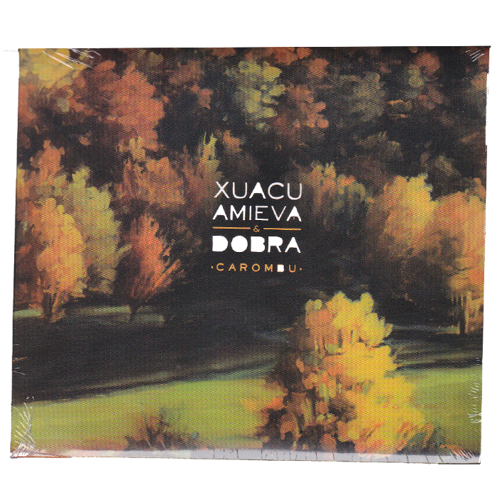 Imagen portada música Xuacu Amieva & Dobra - CD Carombu. Música Xuacu Amieva gaitero Asturias